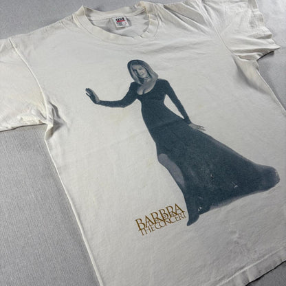 90s BARBRA バーブラ ストライサンド Tシャツ USA製 ba-000043