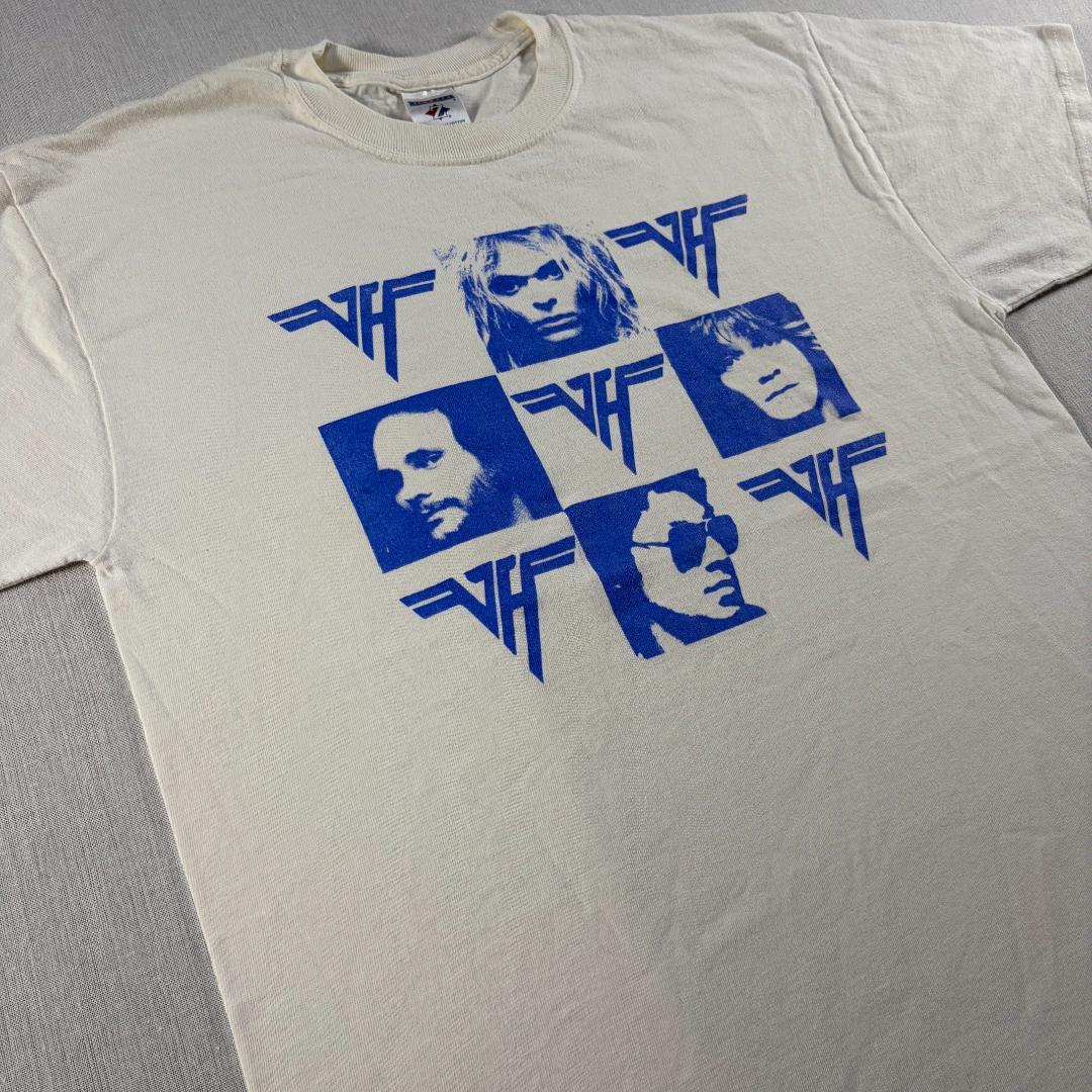 00s VAN HALEN ヴァンヘイレン 白 Tシャツ L 白 ba-000050