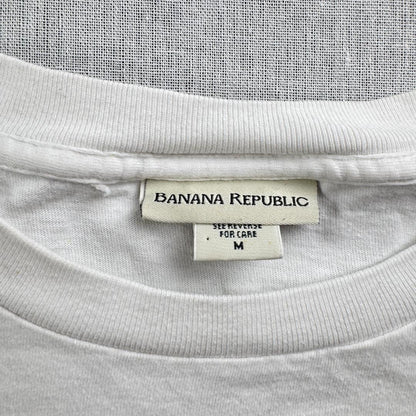 90s バナナリパブリック USA製 Tシャツ フォトT アートT br-x-2505-003