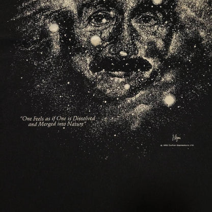 90s アインシュタイン グラフィック アートT 蓄光 a-000003