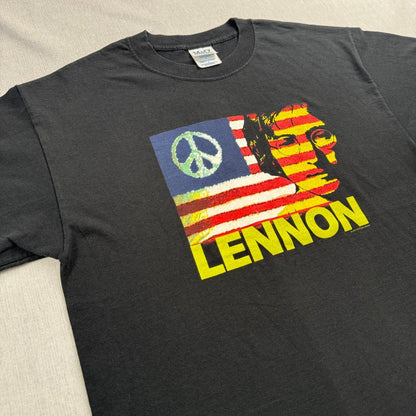 00s JOHN LENNON ジョンレノン オノヨーコ Tシャツ ba-t-2505-004