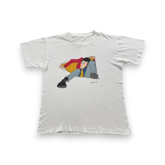 90s ルパン三世 Tシャツ 白 シングルステッ ch-t-2505-012