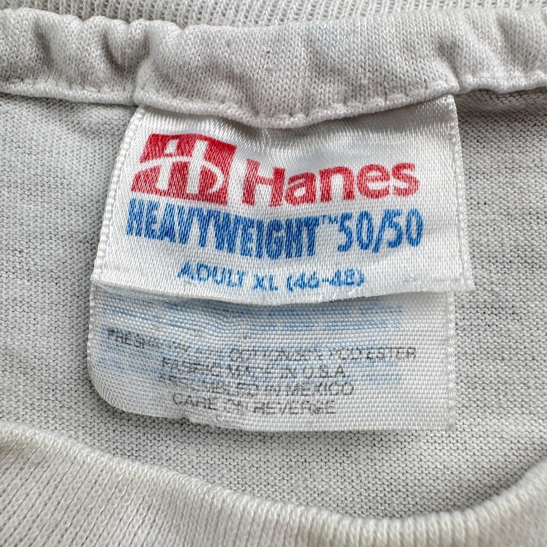 90s Tシャツ エンジェル キューピッド アートT 白 XL a-u-2505-062
