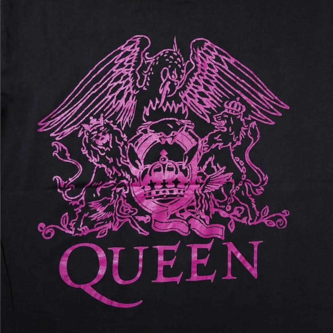 90s QUEEN Tシャツ クイーン EMPIRE フレディ 黒 ba-000018