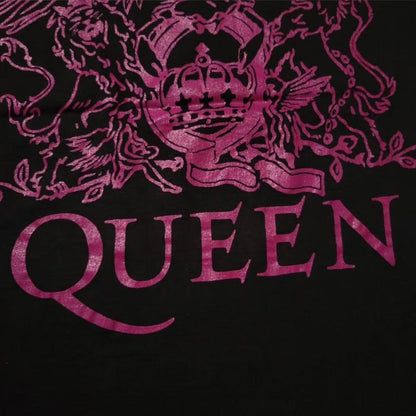 90s QUEEN Tシャツ クイーン EMPIRE フレディ 黒 ba-000018