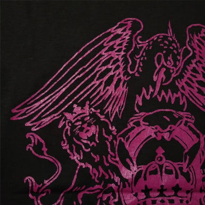 90s QUEEN Tシャツ クイーン EMPIRE フレディ 黒 ba-000018