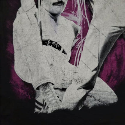 90s QUEEN Tシャツ クイーン EMPIRE フレディ 黒 ba-000018
