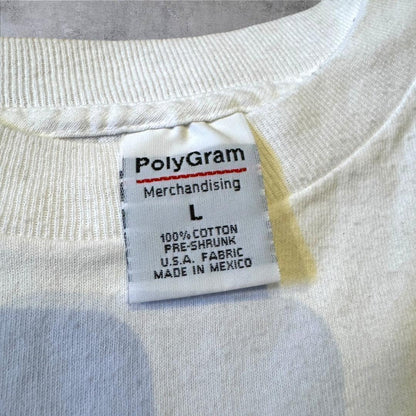 90s エルトンジョン 1997 Tシャツ Lサイズ 白 ホワイト z-000020