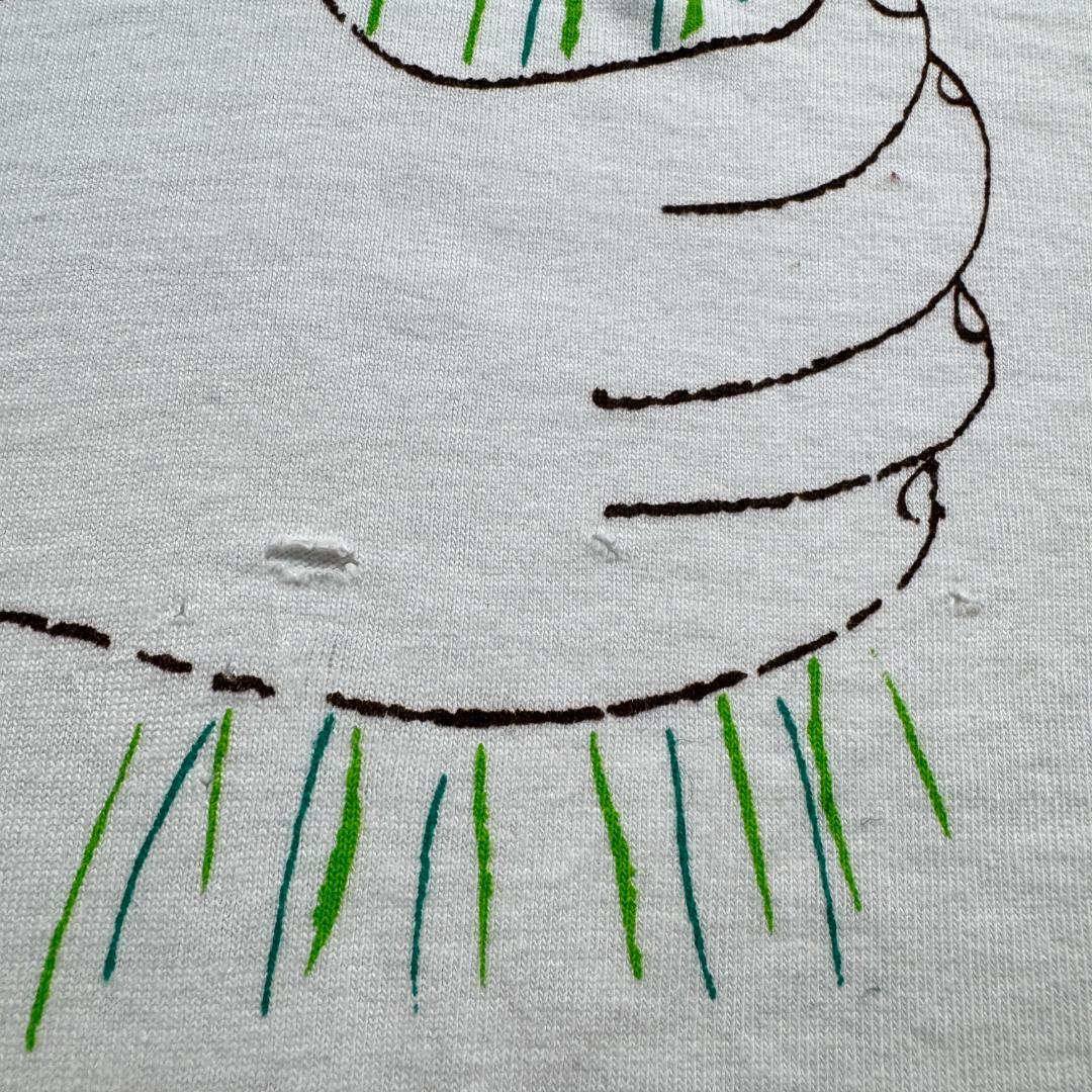 00s Tシャツ ピカソ 花束を持つ手 アート 白 M 白 a-t-2505-011