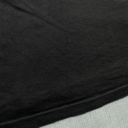 80s 90s Tシャツ ヴァンゴッホ アート 麦畑 PARIS 黒 a-t-2505-008