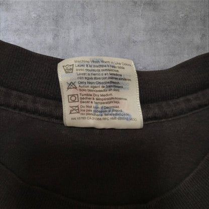 90s 狼 オオカミ ウルフ アート USA製 アニマルT a-000019