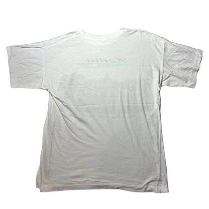 90s イタリア ローマ ROMA スーベニアT ホワイト L a-u-2505-078