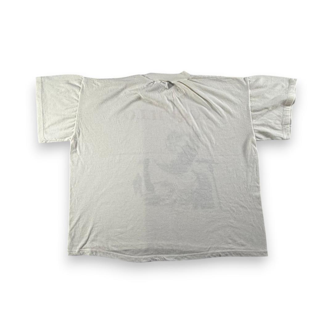 80s Loquillo Tシャツ スペイン ロック バンT 白 半 ba-000051