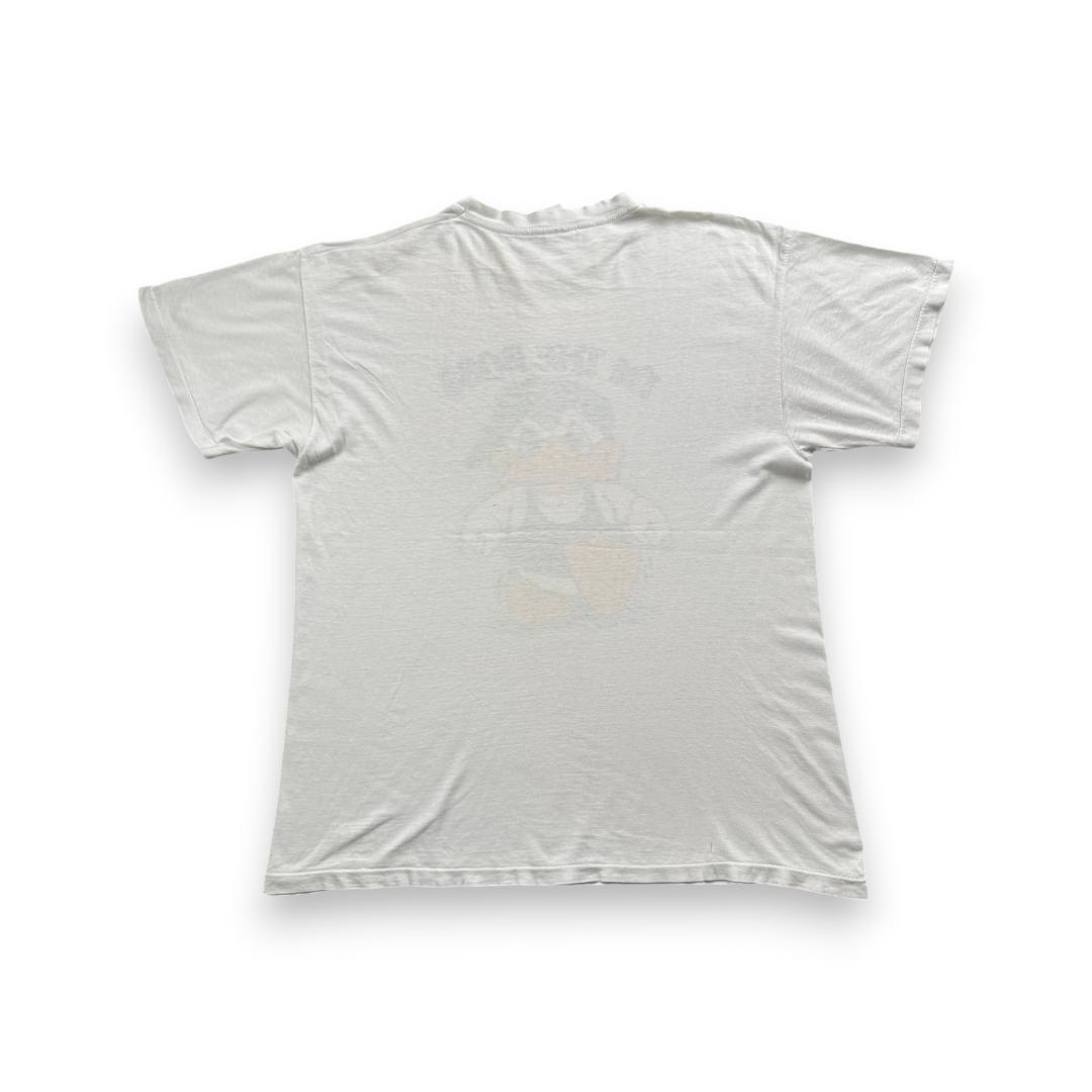 80s 90s Tシャツ アヒル 赤ちゃん 白 ch-u-2505-027