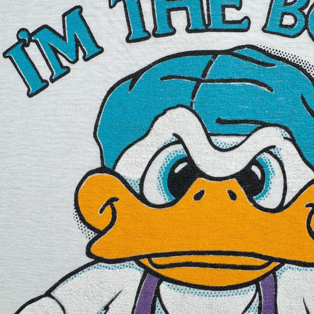 80s 90s Tシャツ アヒル 赤ちゃん 白 ch-u-2505-027