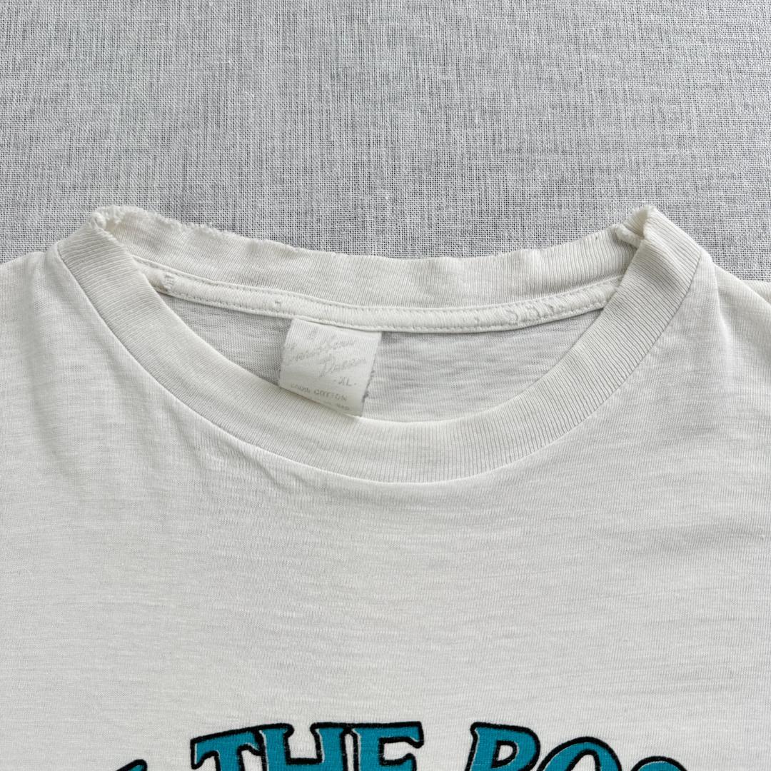 80s 90s Tシャツ アヒル 赤ちゃん 白 ch-u-2505-027