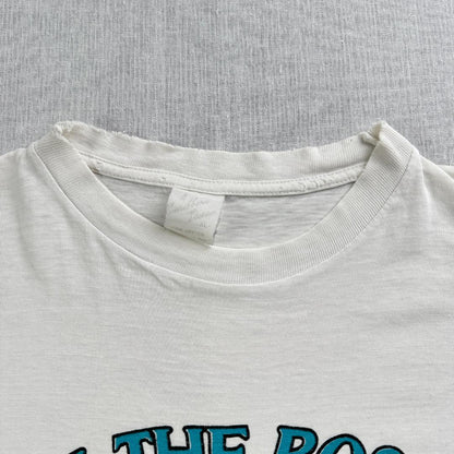 80s 90s Tシャツ アヒル 赤ちゃん 白 ch-u-2505-027