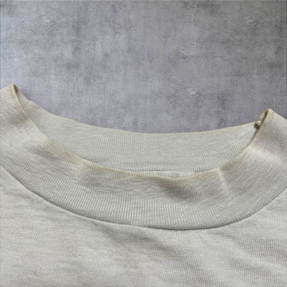 80s PORSCHE ポルシェ Hanes USA製 長袖 L co-000051