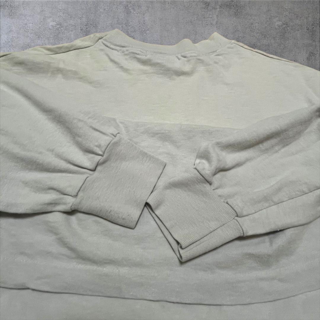 80s PORSCHE ポルシェ Hanes USA製 長袖 L co-000051