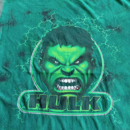 00s マーベル ハルク HULK Tシャツ アメコミ 緑 ch-000028