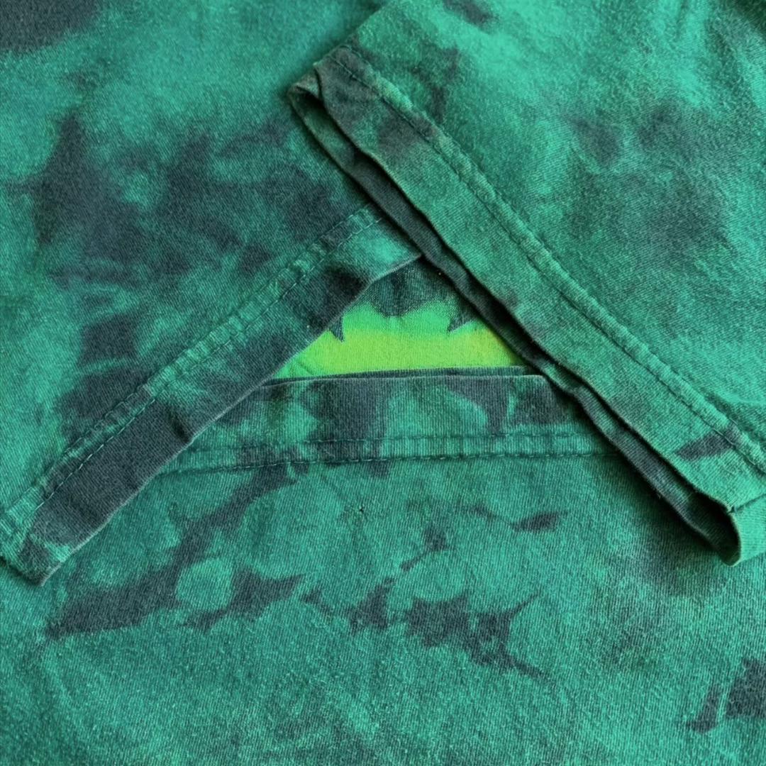 00s マーベル ハルク HULK Tシャツ アメコミ 緑 ch-000028