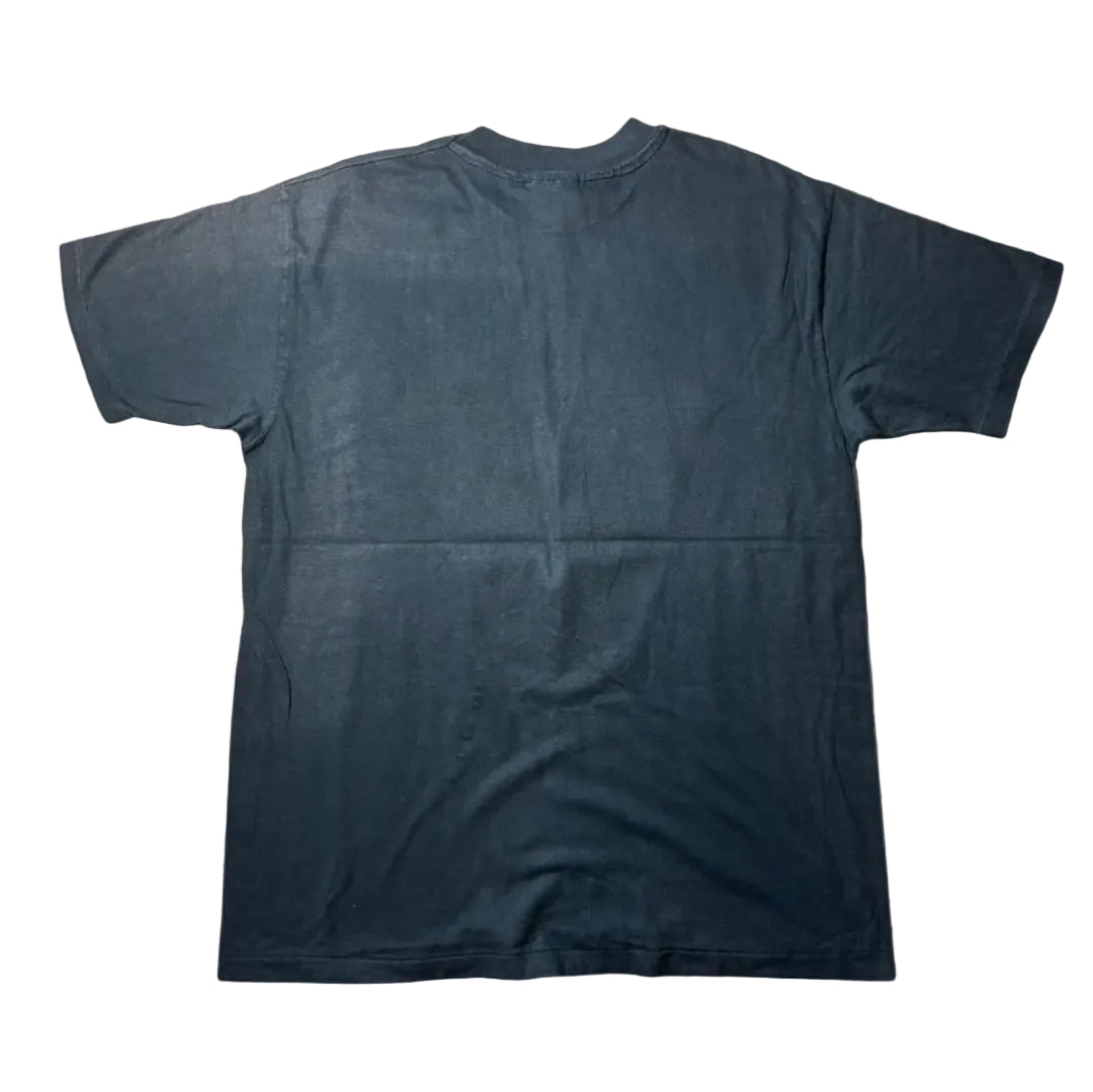 80s タキシード 騙し絵 アートT Hanes USA製 ブラック XL a-u-2505-086