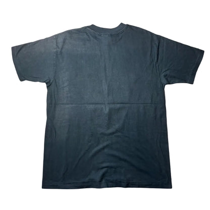 80s タキシード 騙し絵 アートT Hanes USA製 ブラック XL a-u-2505-086