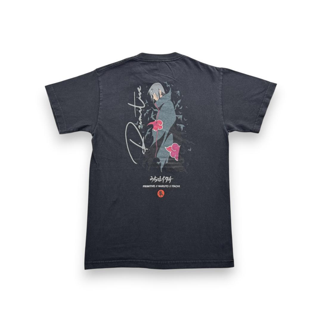 00s NARUTO ナルト 暁 うちはイタチ primitive Tシャツ 黒 ch-u-2505-014