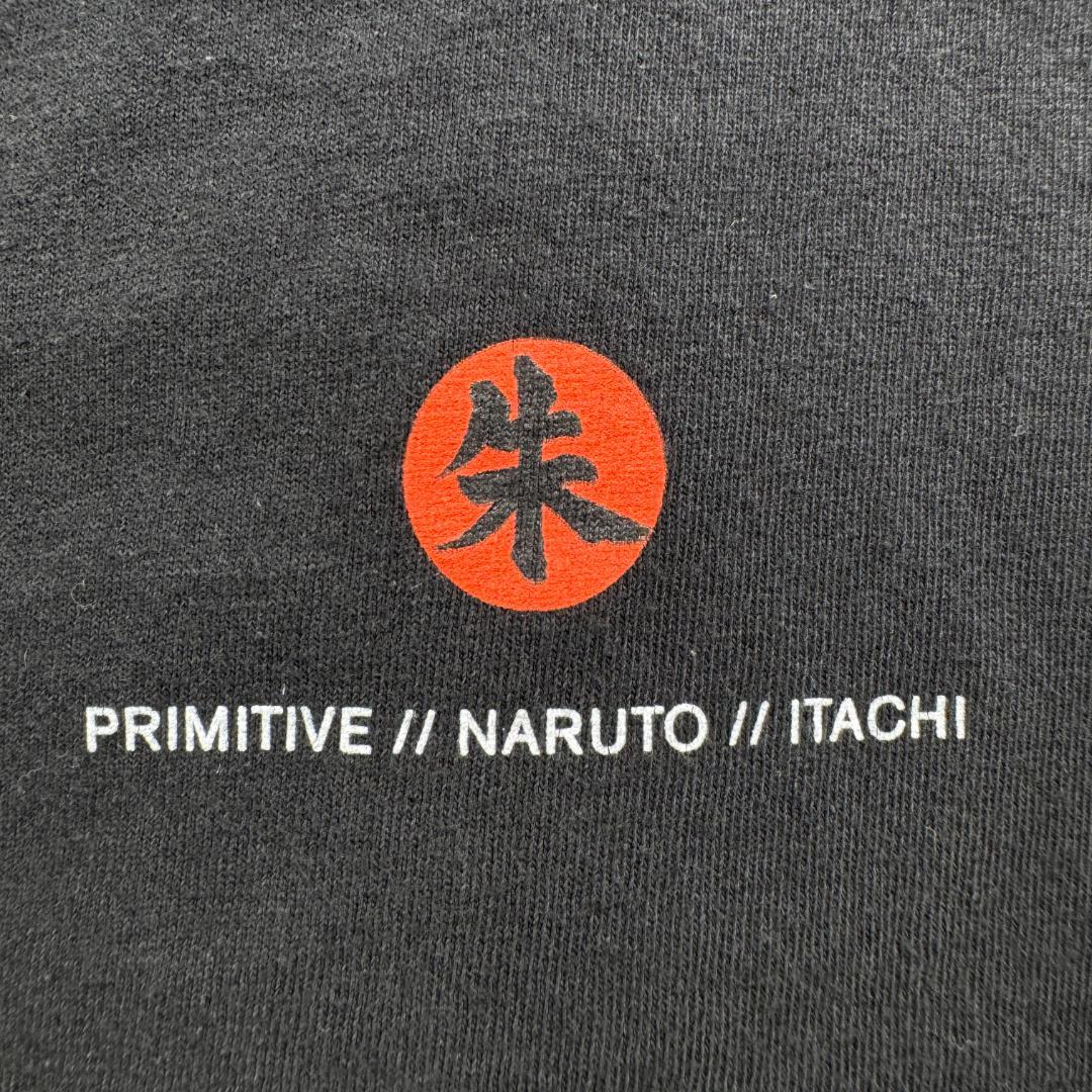 00s NARUTO ナルト 暁 うちはイタチ primitive Tシャツ 黒 ch-u-2505-014
