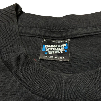 90s USA製 Bap Tour 91 バンドT Tシャツ 黒 L ba-u-2505-041