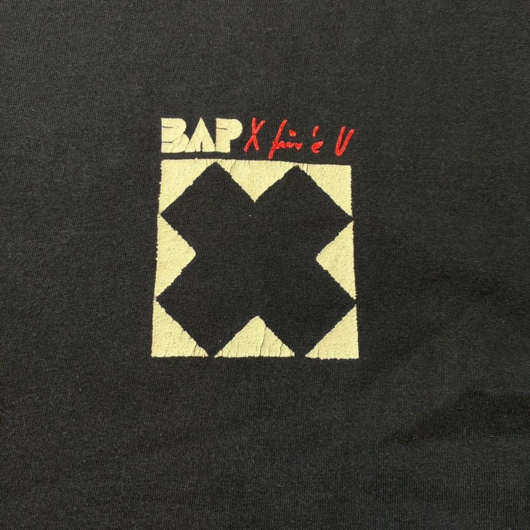 90s USA製 Bap Tour 91 バンドT Tシャツ 黒 L ba-u-2505-041