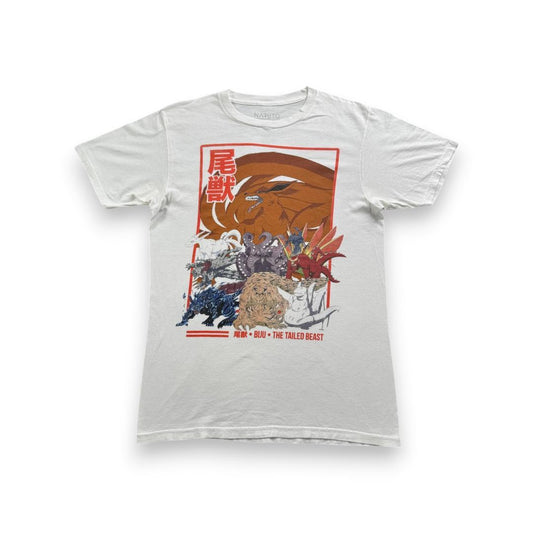 ナルト 疾風伝 尾獣 Tシャツ 白 naruto ch-u-2505-042