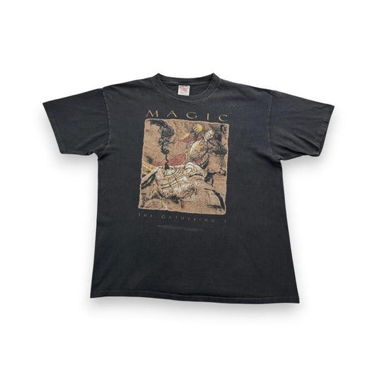 90s Tシャツ マジックザギャザリン 黒 ch-t-2505-019