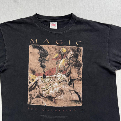 90s Tシャツ マジックザギャザリン 黒 ch-t-2505-019