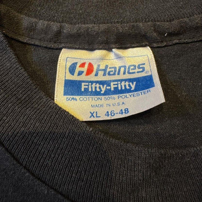 80s ケネディ宇宙センター ヘインズ 黒 XL z-000007