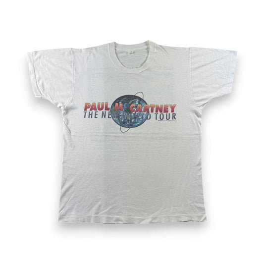 90s ポールマッカートニー 1993 バンド Tシャツ 白 taka着用 ba-000033