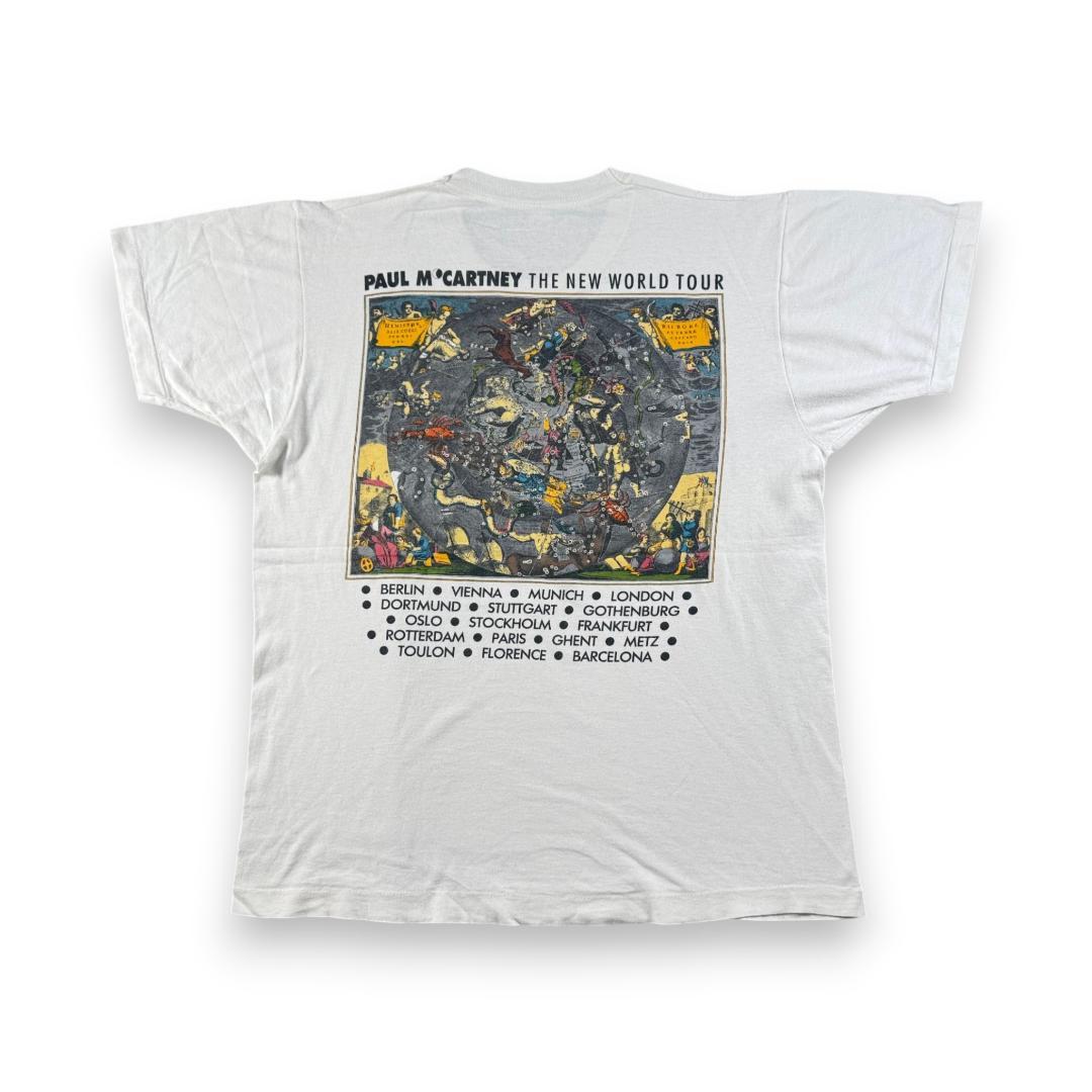 90s ポールマッカートニー 1993 バンド Tシャツ 白 taka着用 ba-000033
