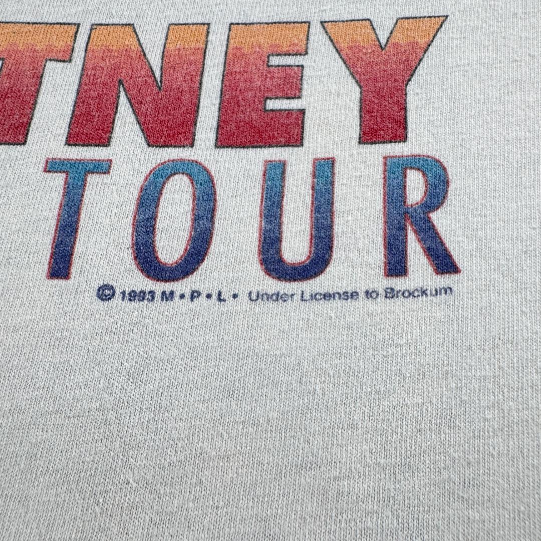 90s ポールマッカートニー 1993 バンド Tシャツ 白 taka着用 ba-000033