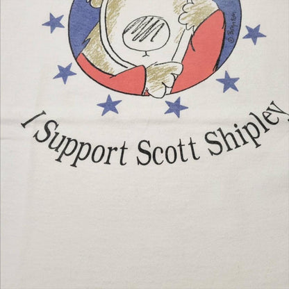 90s USA アート 犬 カヤック L シングルステッチ a-000038