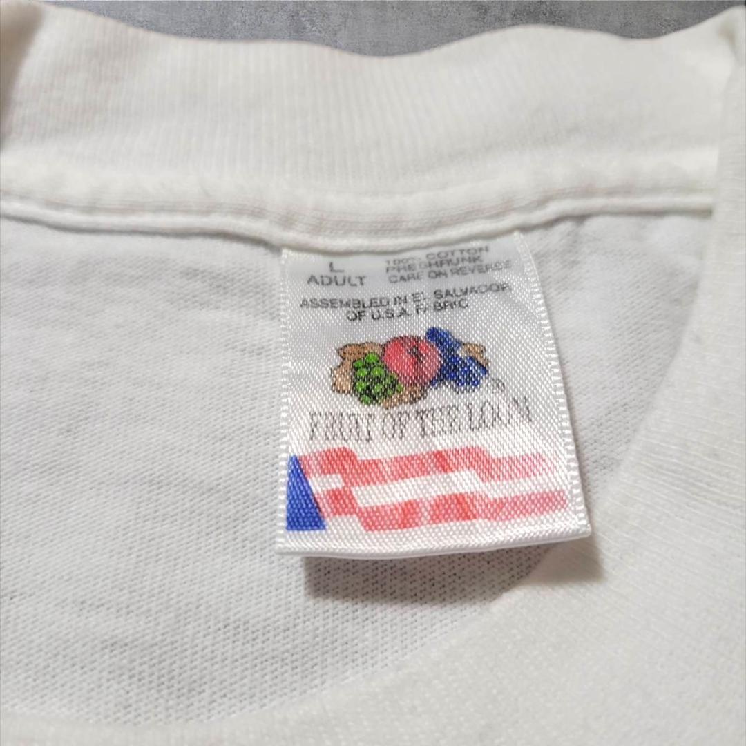 90s USA アート 犬 カヤック L シングルステッチ a-000038