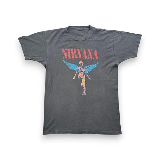 00s NIRVANA ニルヴァーナ UTERO 天使 Tシャツ バ ba-u-2505-071
