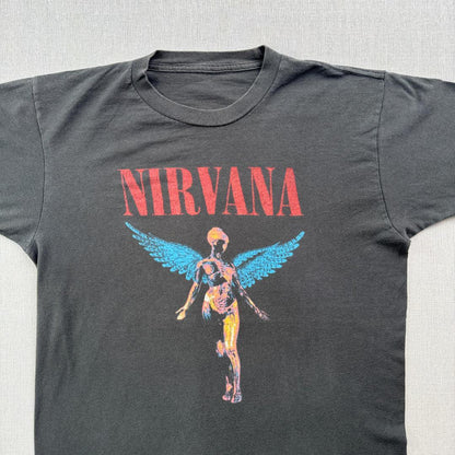 00s NIRVANA ニルヴァーナ UTERO 天使 Tシャツ バ ba-u-2505-071