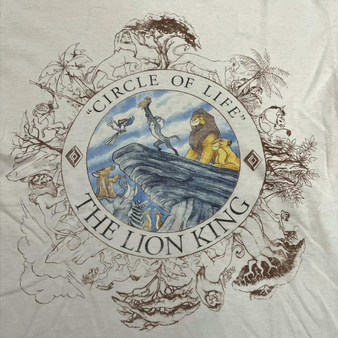 90s ディズニー ライオンキング ミッキー 赤タグ d-000015