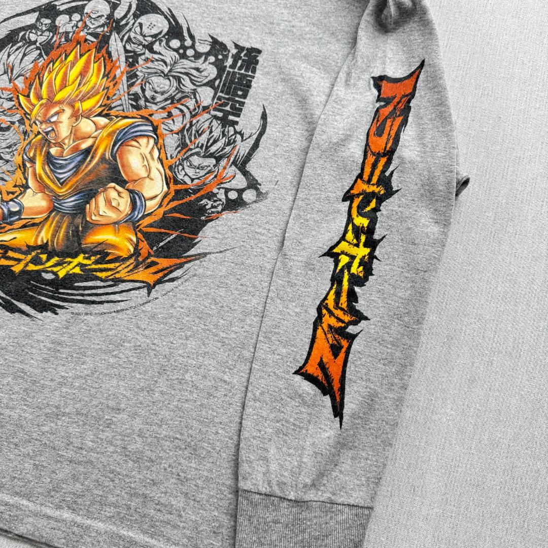 00s ドラゴンボールZ DRAGONBALL USA 孫悟空 長袖 ロンT ch-x-2505-016