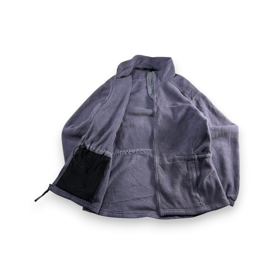 USA製 LL BEAN エルエルビーン フリース ジャケット 紫 M ja-2603-039