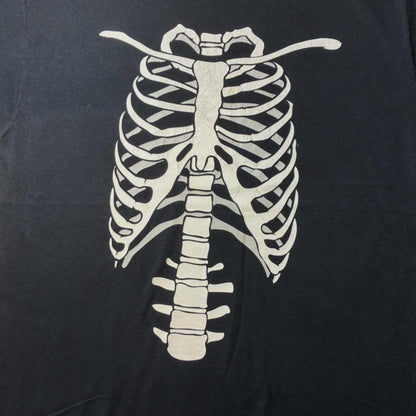 肋骨 スカル ボーン フルーツオブザルーム ブラック XL a-u-2505-089