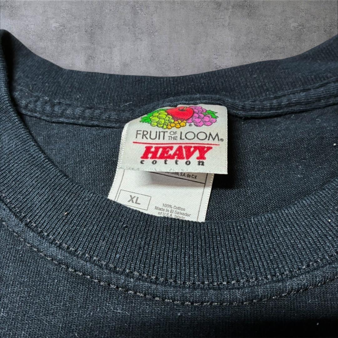 肋骨 スカル ボーン フルーツオブザルーム ブラック XL a-u-2505-089