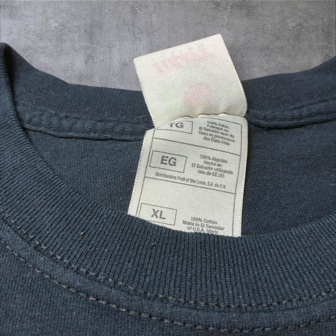 肋骨 スカル ボーン フルーツオブザルーム ブラック XL a-u-2505-089