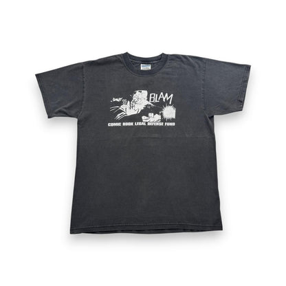 00s アメコミ 漫画 コミック Tシャツ 黒 フェード BLAM ch-x-2505-011