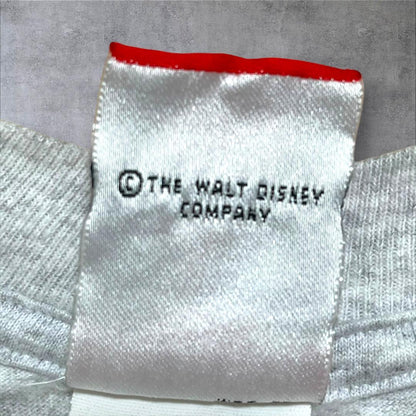 90s ディズニー USA製 トゥモローランド グレー d-000008